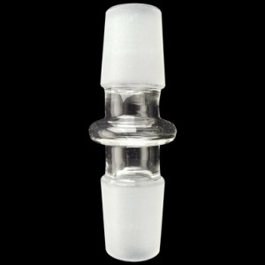 Glass Adapter - 18MM Male - 18MM Male [D224]
